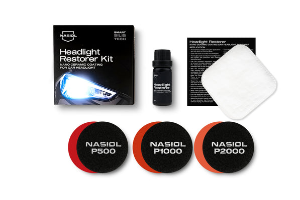 Nasiol Headlight Restorer Kit