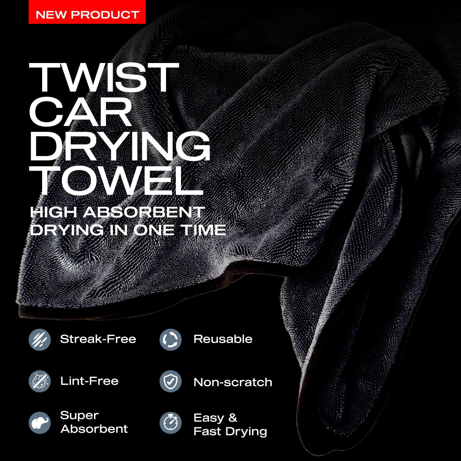 Nasiol Twist Drying Towel