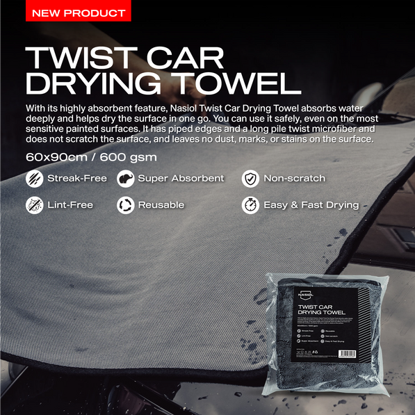 Nasiol Twist Drying Towel