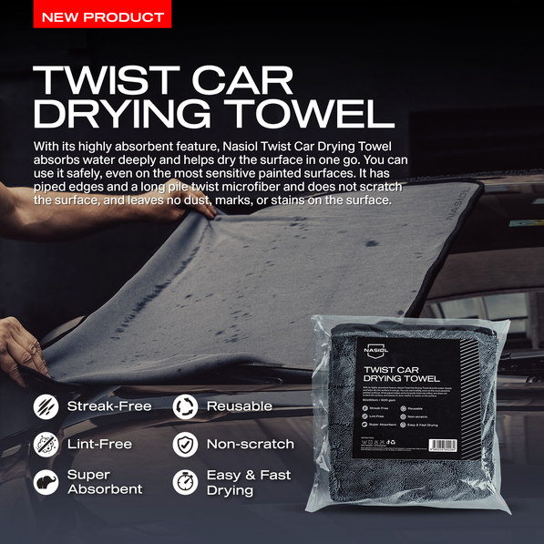 Nasiol Twist Drying Towel